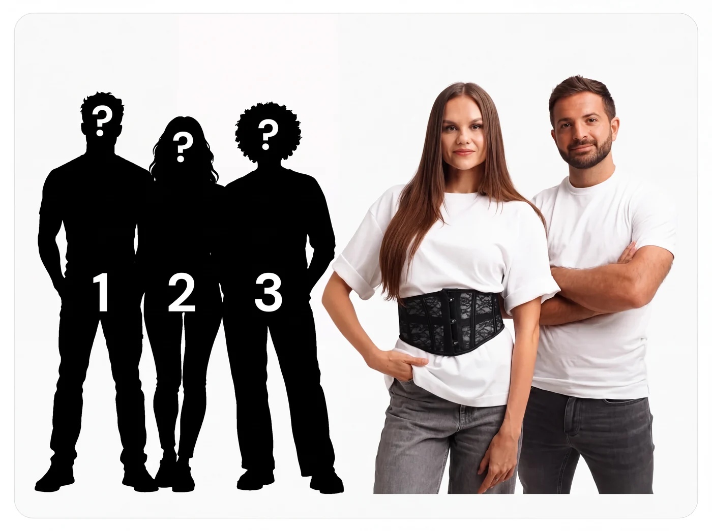 I tre ospiti speciali dell'evento